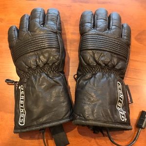 Motorcycle Electric Leather Gloves